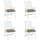 vidaXL Blazine za palete 4 kosi taupe 50x50x7 cm oxford tkanina Cene
