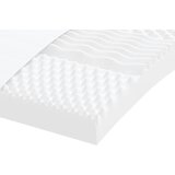  Dnevni krevet na razvlačenje krem 100 x 200 cm od tkanine | shoptok.hr