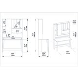 Woody Fashion Radni sto Wood White Walnut | Eponuda.com