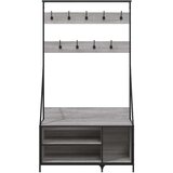  Za odjeću i cipele siva boja hrasta 100 x 41 x 184 cm | shoptok.hr