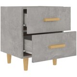 vidaXL Nočna omarica betonsko siva 40x35x47,5 cm | Shoptok.si