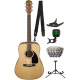 Fender CD-60S Dreadnought WN Natural Deluxe SET Natural | Shoptok.si