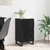vidaXL Kreveta s ladicama Crni hrast 35 x 40 x 70 cm Konstruirano drvo Cijene