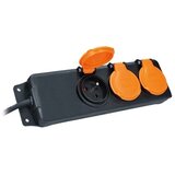 solight PP322 − Produžni kabl, 3 utičnice, IP44, 3m | Eponuda.com