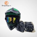 Prolinetech Cross/Enduro kaciga – PLT/HE-GRE (M) | Eponuda.com