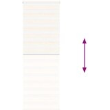 Zebra zavjesa Mramorna bež 75x230 cm Širina tkanine 70,9 cm Poliester | Shoptok.si