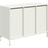  Komoda bijela 101,5x39x73,5 cm hladno valjani čelik | Eponuda.com