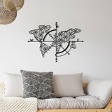 Opviq zidna dekoracija Ritorno, 97x70 cm, 1.2mm, Crna Cene