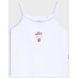 Sinsay Pamučni topovi na naramenice s čipkastim obrubom 3 pack Hello Kitty | shoptok.hr