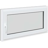  Okno za klet RISOR 110 x 50 cm PVC in steklo Antracit, (5000215186) | Shoptok.si
