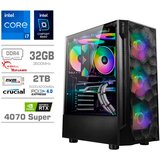 MEGA Računalnik TWR S7 i7-12700K/RTX4070 Super/32GB/2TB-4.0/750W/Brez OS RGB, (21218390) | Shoptok.si