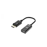 Adapter koverter Displayport - HDMI M/Ž 4K DP2H-04
