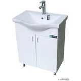 lavabo sa ormarićem 65x85cm lapino 7065 ravni