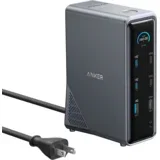 Prime Charging Docking Station (14-in-1, Dual Display, 160W) Gray