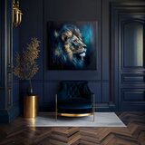 Dekorativna Slika na platnu - premium art - lion's strength and grace () | shoptok.hr