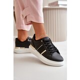 Kesi Fashionable women's platform sneakers made of eco leather black Nevisase Cijene