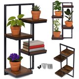 ModernHome loft zidni stalak za cvijeće za dekoraciju, s 4 razine | shoptok.hr