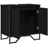  Kupaonski ormarić za sudoper Crni hrast 60 x 35 x 60 cm | shoptok.hr