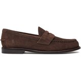 Polo Ralph Lauren Slip On cipele 'ALSTON PENNY' tamno smeđa Cijene