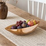  Fruit Bowl JEPARA Teak Brown 46 x 16 x 11 cm | shoptok.hr