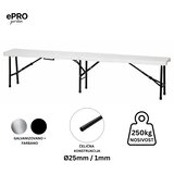 Epro sklopiva baštenska klupa 183x43x28xcm/ metal-plastika | Eponuda.com