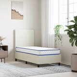 vidaXL Vzmetnica s spominsko peno bela 80x160x17 cm | Shoptok.si