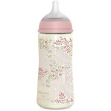 Suavinex Poetry SX Pro Physiological L steklenička za dojenčke 6 m+ Dense Flow - Pink 360 ml | Shoptok.si