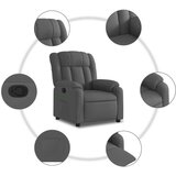 vidaXL Naslonjač za noge tamnosive tkanine | shoptok.hr
