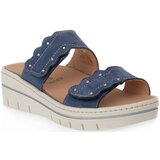 Grunland Natikači JEANS 40SARA Modra Cene