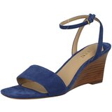 Polo Ralph Lauren Sandali s paščki 'KATHERINE' kobalt modra | Shoptok.si