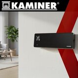 Kaminer Zelvion WiFi zidna ventilatorska grijalica, 2000 W, crna | shoptok.hr