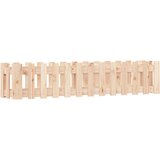 vidaXL Vrtna visoka greda z ograjico 150x30x30 cm trdna borovina, (20981590) Cene
