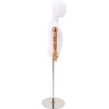  Podesiva lutka 120-150 cm s postoljem Uniseks PP Bijela | shoptok.hr