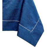 AmeliaHome Stolnjak Vesta s man&amp;scaron;etom i obrubom 140x240 cm, indigo Slike