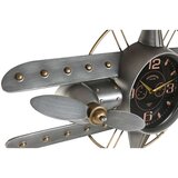  Zidni sat Home ESPRIT zlatan Srebrna Metal Avion Vintage 77 5 x 15 x 46 cm | shoptok.hr