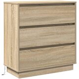  Noćni ormar Sonoma hrast 71 x 34,5 x 75 cm Konstruirano drvo | shoptok.hr