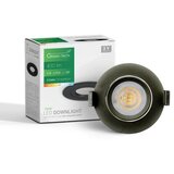 Greentech led spot 5w 3000k-4000-6500k 400lm 3cct crna ( DWX-5BK ) Cene