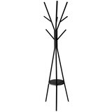 5five Five vješalica za odjeću s 9 kukica 44,8x40x180 cm MDF/metal crna Cijene