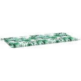 vidaXL Blazina za vrtno klop vzorec listov 120x50x3 cm oxford tkanina, (21060801) Cene