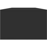  Stolić za kavu crni 102 x 55 x 35 od konstruiranog drva | shoptok.hr
