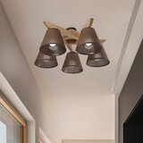  Brilagi - LED plafonski luster ANTHONY 5xE14/40W/230V hrast/braon | Eponuda.com
