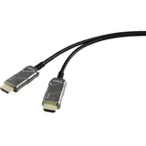 HDMI priključni kabel 10.00 m SP-8821984 Ultra HD (8K) crna boja [1x muški konektor HDMI - 1x muški