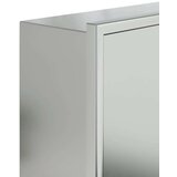  Niša za tuš boje poliranog srebra 62x32x9 cm nehrđajući čelik | shoptok.hr