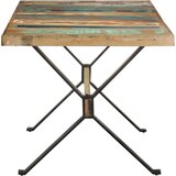  Blagovaonski stol 160 x 80 x 76 cm od masivnog obnovljenog drva | shoptok.hr