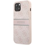 Maska guess hc pu 4G stripe za iphone 14 plus 6.7 pink (GUHCP14M4GDPI)