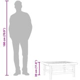  Vrtni stol od bambusa 65 x 55 x 30 cm | shoptok.hr