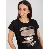 RUE PARIS Blouse-RV-BZ-8953.41P-black | Shoptok.si