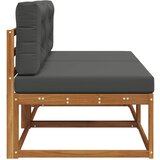  Srednja sofa za van s jastukom 2 Komad Prirodna | shoptok.hr