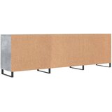TV ormarić boja betona 150x30x50 cm od konstruiranog drva | Eponuda.ba