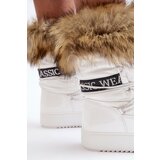 Boto Women's Laced Snow Boots White Santero | shoptok.hr